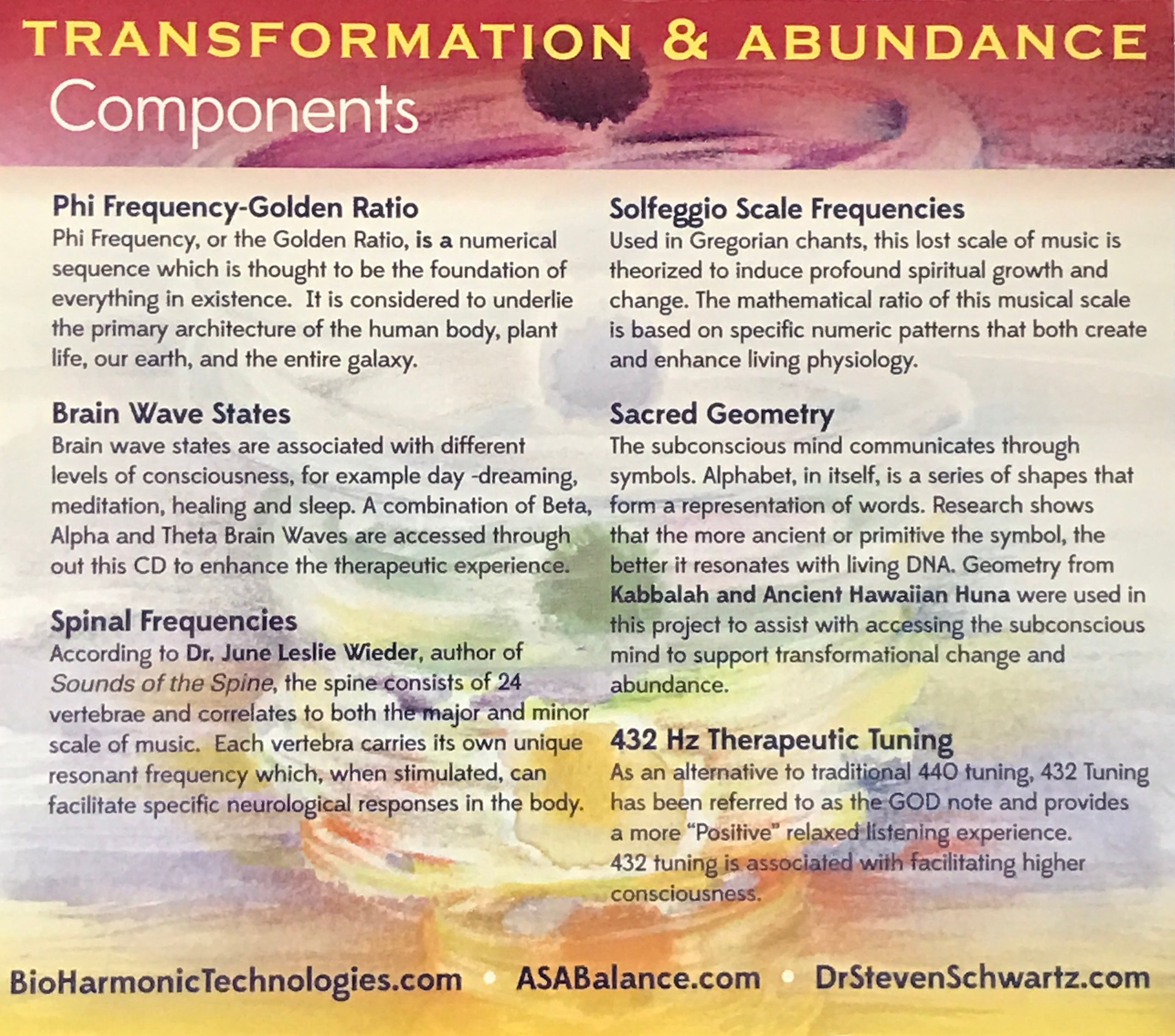 Music Collection - Transformation and Abundance