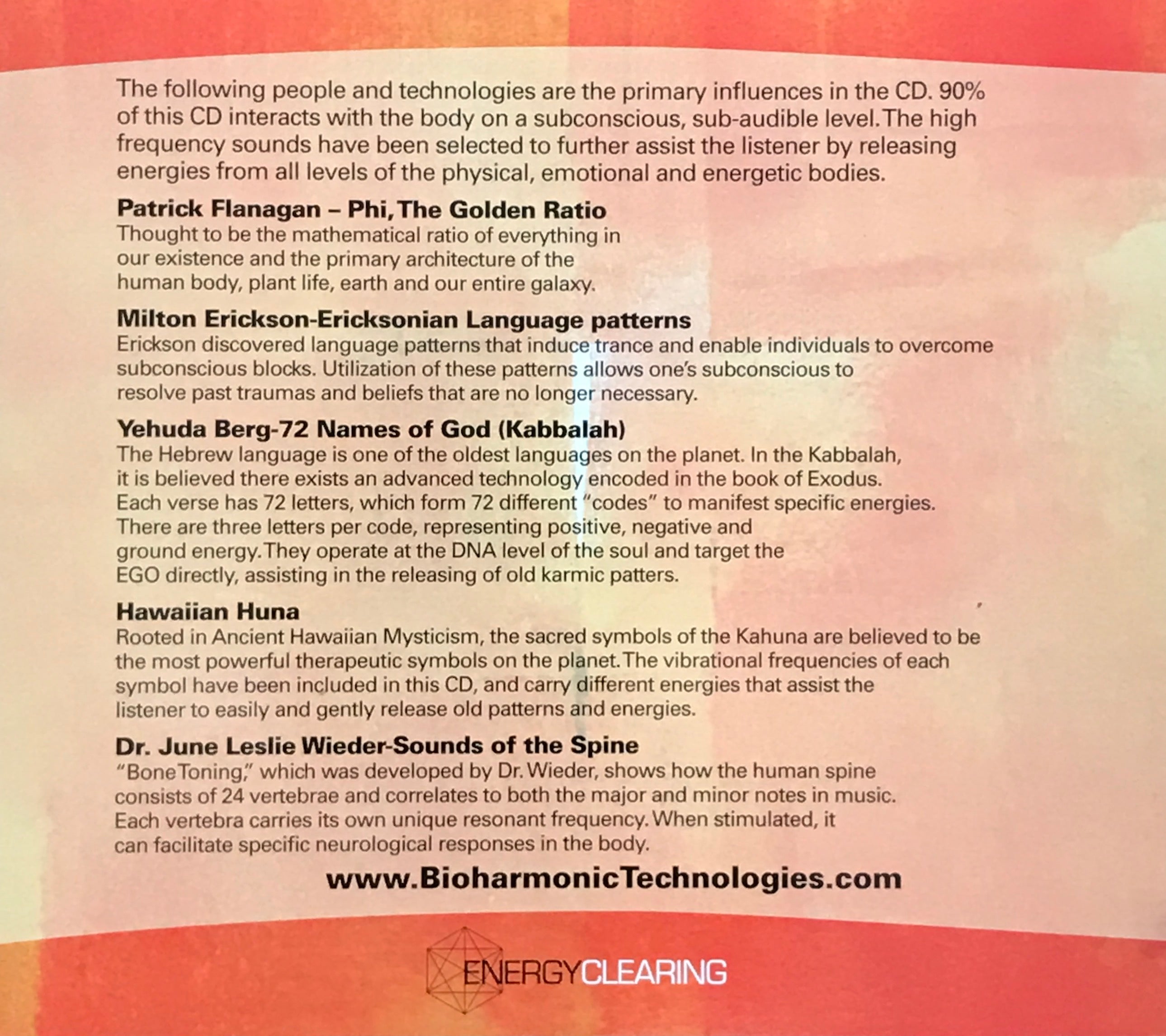 Music Collection - Energy Cleaning