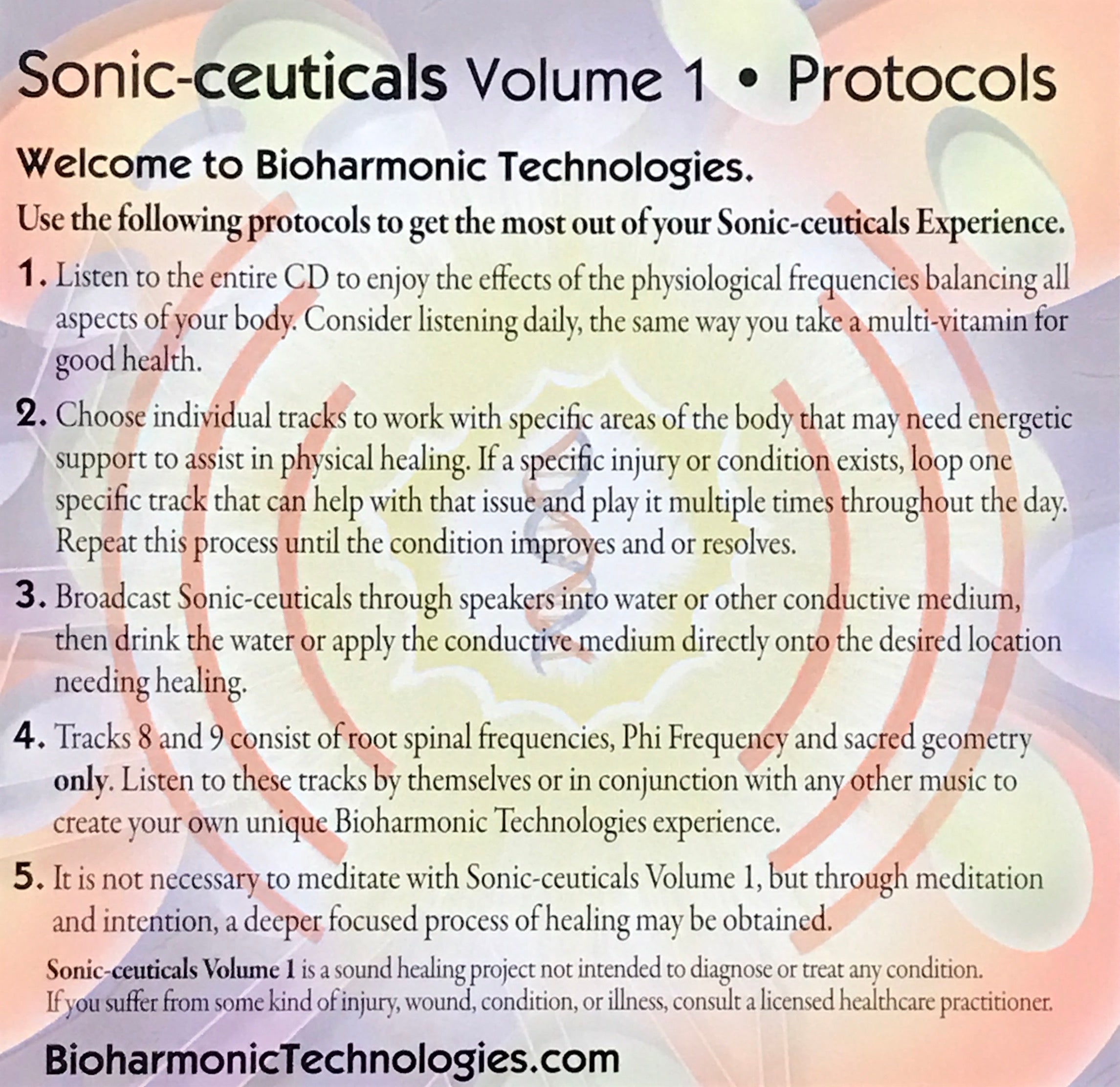 Sonic-ceuticals Music Volume 1